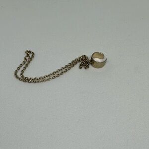 Ear Cuff Earring with Chain